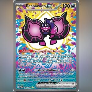 🔹 Pecharunt ex 163/131 Mint Prismatic Evolutions Pokemon card